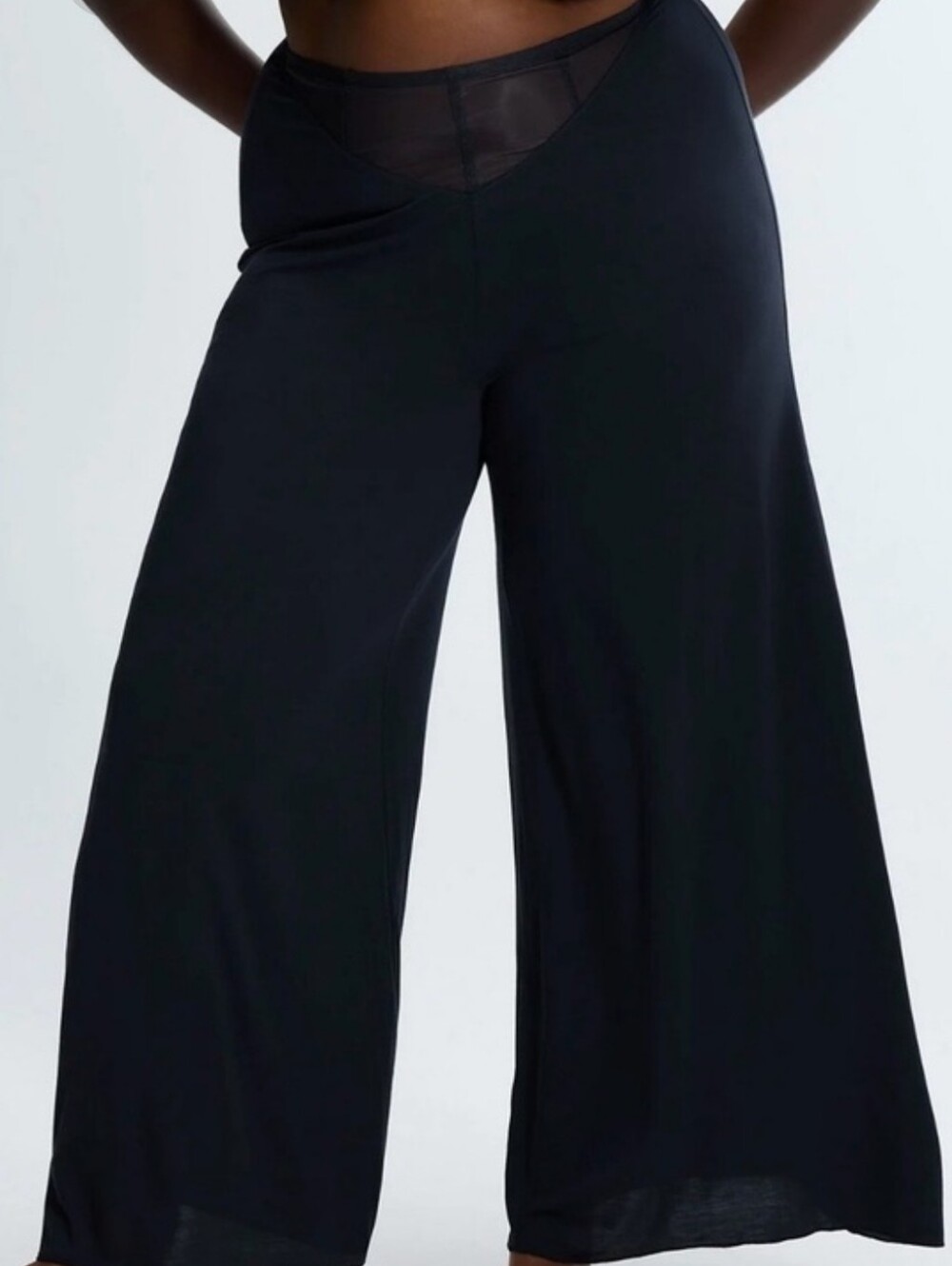 Savage Rhianna Designed Black Sheer Lounge Pants 2x